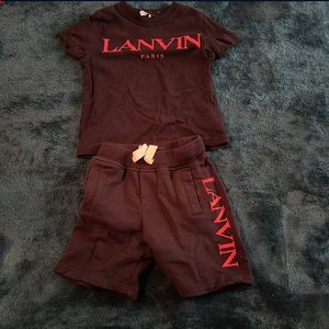 Kids Lanvin Shorts set